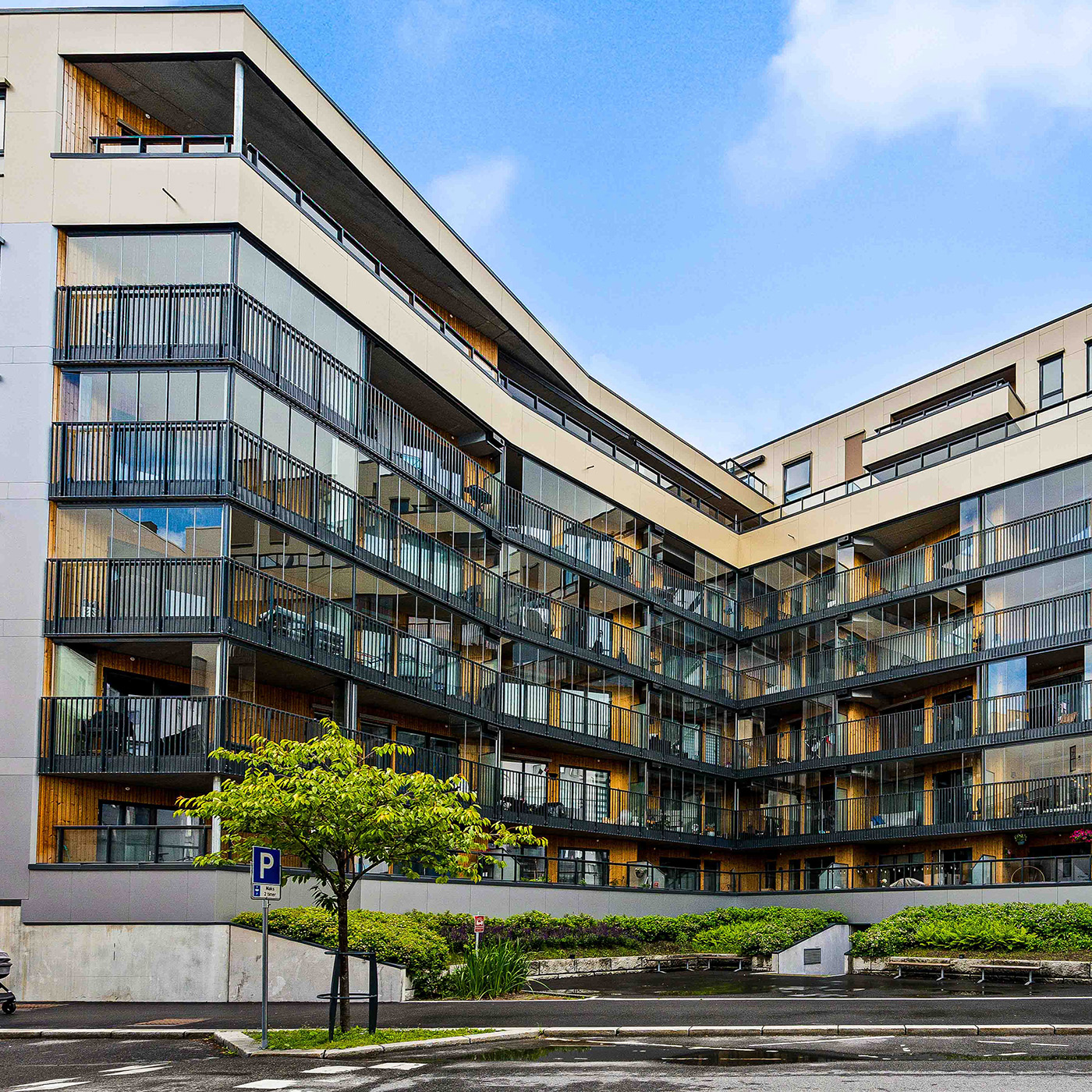 Rekkverk i aluminium